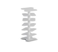 Étagère de rangement pour bibliothèque, tour verticale polyvalente, organisateur moderne en spirale pour la maison et le bureau, design pour un affichage efficace des livres
