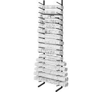 Étagère de rangement pour blueprints - Étagère de présentation d'affiches suspendue verticalement - Design pratique pour une organisation efficace - Parfait pour le bureau et la maison