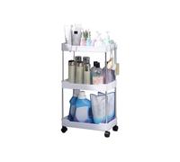 Étagère de rangement pour chariot | Étagères d'exposition avec roulettes | Étagères à roulettes pour rangement des couches | Unité de rangement de salle de bain | Chariot de rangement polyvalent pour