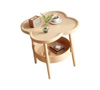 Étagère de Rangement pour chevets Portables avec organisateurs Multi-usages en Plastique imperméable crème décors pour la Maison Table de Chevet Peu encombrante Table de Chambre à Coucher Portable à