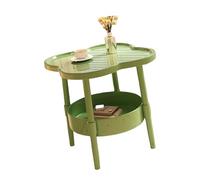 Étagère de Rangement pour chevets Portables avec organisateurs Multi-usages en Plastique imperméable Crème Décors pour la Maison Table de Chevet Peu encombrante Styles scandinaves Crème Table de