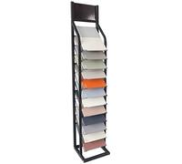 Étagère de Rangement pour échantillons de matériaux de Construction, Support de Plaque Multifonctionnel, Support de Cadre Photo pour supermarchés, présentoir de carrelage pour Salons Professionnels
