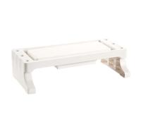 Étagère de rangement pour écran TV, support de moniteur d'ordinateur, organisateur pour la maison, le bureau, l'ordinateur