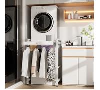 Étagère de Rangement pour Lave-Linge, Étagère Machine à laver, Capacité de Charge de 200kg, 73*63*105cm