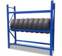 Étagère de rangement pour pneus robuste à 3 niveaux pour garage et atelier, assemblage facile avec grande capacité de charge