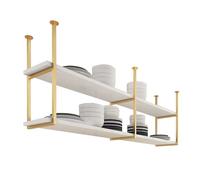 Étagère de rangement pour pots de fleurs, étagères suspendues pour plafonds suspendus, cadre en bois massif et cadre en fer pour la maison, le bar, la salle à manger, le balcon, le magasin de fleurs