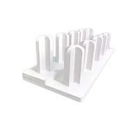 Étagère de rangement pour rouleau de tissu - Étagère de présentation sur pied pour usage domestique et commercial