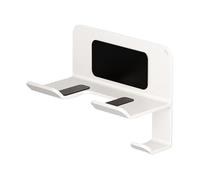 Étagère de rangement pour sèche-cheveux | Cintre de rangement pour fer à lisser - Support de coiffure - Convient pour appartement, salon de coiffure, porte de salle de bain, dortoir universitaire