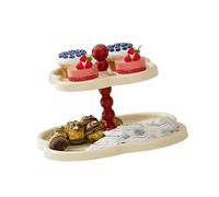 Étagère de rangement pour table basse à plusieurs niveaux pour décoration de la maison, cupcakes et collations, présentoir à desserts, table basse