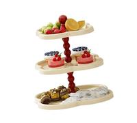 Étagère de rangement pour table basse à plusieurs niveaux pour décoration de la maison, cupcakes et collations, présentoir à desserts, table basse