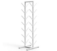 Étagère de Rangement réglable à 5/6/7 Niveaux pour Tapis de Yoga - Organisateur de Rouleaux en Mousse en Acier pour Salle de Sport à Domicile et Salle de Fitness - Présentoir Polyvalent avec