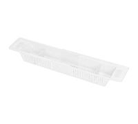 Étagère de Rangement Rétractable de Salle de Bain Blanc Support de Rangement de Baignoire Multifonctionnel Panier de Rangement D'articles de Toilette Adapté à la Plupart des Baignoires