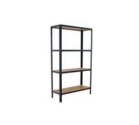 Etagère de rangement Simonhome Click Wood Mini 4/300 anthracite osb 4 niveaux 1600x800x300