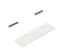 Étagère de rebord de fenêtre étanche en acier au carbone pour plantes, 15 cm x 50 cm, extension de comptoir pour cuisine, balcon et établi solutions de rangement