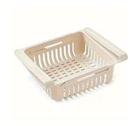 Étagère de réfrigérateur, compartiment interne à plusieurs niveaux, tiroir multifonctionnel en plastique, accessoires de cuisine et articles ménagers(Pink rabbit,3pcs)