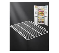 Étagère de Réfrigérateur en Métal pour Congélateur - Séparateur Ajustable | Clayette séparatrice avec rebords pour organiser aliments et rangement du congélateur(57x44cm)