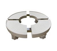 Étagère de réfrigérateur, support de réfrigérateur pour mini-réfrigérateurs, cadre de lavage antidérapant, mini support de réfrigérateur, support de réfrigérateur réglable, machine à laver ronde et