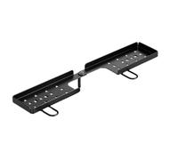 Étagère de Robinet pour Lavabo de Salle de Bain Support Éponge Pliable avec | Fixation sans perçage sur évier pour Douche Cuisine Meuble Comptoir Appartement Studio Location