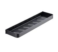 Étagère de Salle Bain en Aluminium avec Drainage, Ventilation et Crochets for shampoing, Gel, Serviettes assaisonnements Cuisine(40cm)