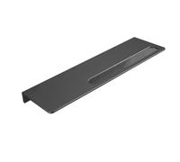 Étagère de Salle Bain en Aluminium Gris Pistolet - sans Perçage, Fixation Murale, Rangement avec Façade Miroir, Design Minimaliste avec Porte-Serviettes(Gray,15.748 inch)