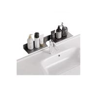 Étagère de salle de bain au-dessus du robinet, U-Sd nizer pour évier, aluminium épais, sans perçage, 40 cm, idéale pour les fêtes sur le comptoir
