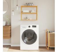 Étagère de salle de bain - Bambou - 3 niveaux - 60x15x54 cm - Design contemporain - Verni