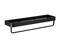 Étagère de salle de bain Bouque noire Caddy étagères flottantes Mur Cosmetics Cosmetics Shampooing Rangement Rackage avec étagère de serviette Dainage Panier mural étagères de cuisine murale Rack