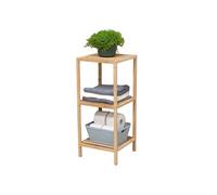 étagère de salle de bain Brun Bois H77.5xl31.5xL33cm