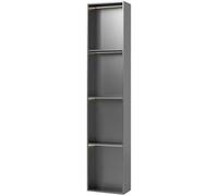 Étagère de salle de bain en acier inoxydable, organiseur mural étanche pour articles de toilette et shampooing, étagère encastrée de grande capacité