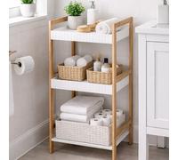 Étagère de salle de bain étagère murale de salle de bain étagère rangement ba...
