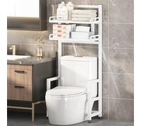 Étagère de salle de bain réglable en acier au carbone facile d'accès charge stable multi-usage pour la maison, la cuisine et le bureau
