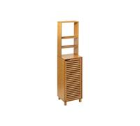 - Etagère de salle de bain Sicela en bambou - L. 38 x H. 168 cm - Marron