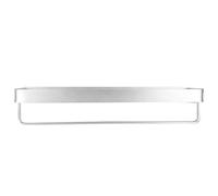 Étagère DE Salle DE Bain W Mount Space Aluminium Douche en Une Seule Couche étagère Rangement Shampooing RACK50CM ATTAGE Commercial avec Tile PROSIBLE ET CROCHEMENT (50cm avec Tige)