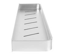Étagère DE Salle DE Bain W Mount Space Aluminium Douche en Une Seule Couche étagère Rangement Shampooing RACK50CM ATTAGE Commercial avec Tile PROSIBLE ET CROCHEMENT (Rack de Rangement de 50 cm)