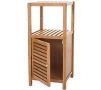Étagère de salle de bains MENDLER HWC-B18, Armoire, Commode, Bambou 80x36x34cm Marron G