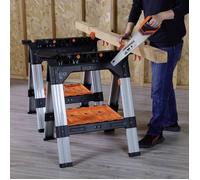 JORGENSEN 99215 Etagère de scie multifonction 2 pièces (l x H x P) 860 x 780 x 127 mm