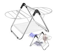 Étagère de séchage du linge pliable réglable économisant de l'espace libre | Produits de stockage de blanchisserie pour chambres, hôtel, maison, magasin de blanchisserie,