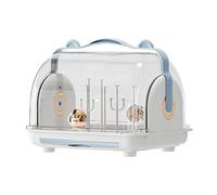 Étagère de séchage, stérilisateur de biberons et séchoir | avec bouteille à poussière pour planche à viande, stérilisateur et séchoir pour les couverts, poignée de rangement facile