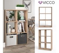 Meuble de rangement cube Karree, 72x107.8cm, Sonoma, Vicco 26916
