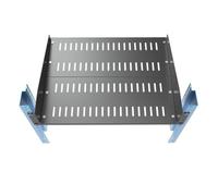 Étagère de serveur ventilée 2U, profondeur de 35,6 cm, plateau cantilever réglable pour rack d'équipement réseau de 48,3 cm