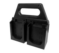 Étagère de stockage de batterie résistante à l'impact 18 V Organisé 4 ou 6 Porte-outils en plastique compact Accessoires pour batterie en plastique Classes de montage