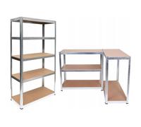 Etagère de stockage - MAG - en métal stable et durable - 5 étagères