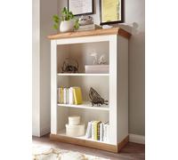 Étagère De Style Campagnard 102Cm Pin Blanc / Chêne Wotan Salon