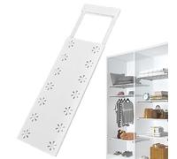 Étagère de tension pour placard - Organiseur de placard flexible réglable, insert d'étagère stable, étagère de rangement multifonction, séparateur d'armoire, bibliothèque, solution gain de place |