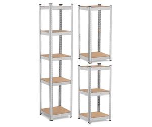 Etagère d'entrepôt - JANSPORT - Humberg 4819 - Métal - 180 x 40 x 40 cm - Charge max 500 kg