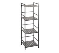 Étagère Design 4 Niveaux "Ombre" 106cm Anthracite