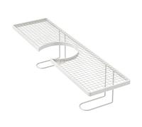 Étagère d'évier de cuisine - Support de rangement simple pour robinet, organisateur d'évier autonome, fer métallique | Armoire de salle de bain polyvalente pour dortoir Comptoir Produit de soin de la