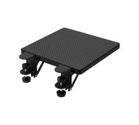 Étagère d'extension de bureau - Support de bras ergonomique avec fixation | Support de table pliable avec plateau réglable pour soulagement du coude, confort du bureau, configuration