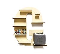 Étagère DIY Lettre de A à Z pour boîte à musique Toniebox Pour chambre d'enfant et bébé À peindre soimême avec le nom de votre choix Superbe cadeau personnalisé pour un anniversaire, Pâques,