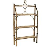 Étagère - DKD HOME DECOR - Bambou Rotin - 62 x 15 x 107 cm - 3 étagères - Design contemporain